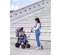 Tricycle enfant 1-5 ans poussette gris