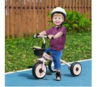Tricycle enfant 2-5 ans 70 5 x 50 x 58 cm rose avec siège réglable et sonnette