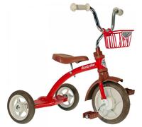 Tricycle enfant 2/5 ans Super Lucy Rouge