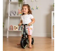 TP Toys Tricycle Évolutif Enfant 2-en-1 - Vélo d’Équilibre & Tricycle à Pédales - Dès 18 Mois - Siège Réglable - Intérieur & Extérieur - Vert Forêt - Charge Max 25 kg