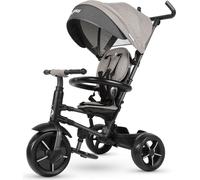 Tricycle enfant avec barre de guidage Qplay Rito Star gris