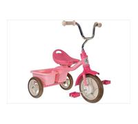 Tricycle fille rose avec benne - Italtrike