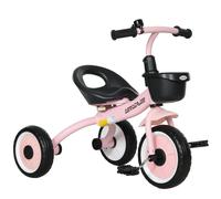AIYAPLAY - Tricycle enfants - Métal - 70.5x53x58cm - Rose