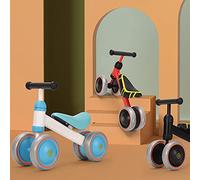 Tricycle Enfants évolutif Canne et Pare-Soleil Pliable Amovible Sacoche et Panier Acier Tricycle Enfant Évolutif, Vélo, Accessoires, jusqu'à 5 Ans (50 * 18 * 38cm Bleu)