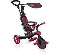 Tricycle et draisienne tout en un - trike explorer 4 en 1 rouge TU