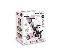 Smoby Tricycle Baby Driver Confort évolutif 3 en 1 Multicolore