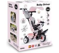 Tricycle évolutif 3 en 1 Smoby Baby Driver Rose Rose E
