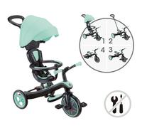 Tricycle évolutif - GLOBBER - 4-en-1 - 10 mois à 5 ans - Menthe Pastel