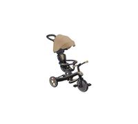 Tricycle évolutif GLOBBER Explorer Trike 4-en-1 V2 4 modes, siège réglable, canopy, harnais 5 points Sable