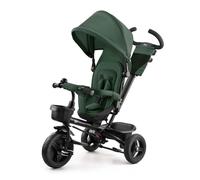 Tricycle Évolutif Kinderkraft AVEO, De 9 Mois à 5 Ans, Selle Pivotante, Ceinture 3 Points, Pliable, Modulaire, Roues Robustes, Vert