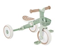 Tricycle Learning Trike 2-en-1 ecologic Sauge