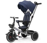 Tricycle évolutif pliable 4 en 1 Chicco 12136000000 canopy poignée télescopique bleu Bleu