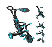 Globber Tricycle évolutif & draisienne EXPLORER TRIKE 4 en 1 10m+ à 5 ans Bleu Canard