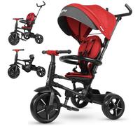 Qplay New Rito Star Tricycle Stroller Argenté