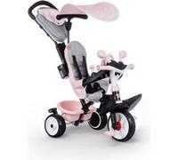 Tricycle évolutif Smoby Baby Driver Plus Rose