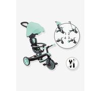 Globber Tricycle évolutif 4-en-1 10 mois à 5 ans Menthe Pastel