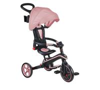 Tricycle Explorer 4 en 1 Pliable Rose Pastel pour Enfants