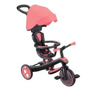 Tricycle Explorer V2 4 en 1 Fuchsia pour Enfants - Confort et Sécurité