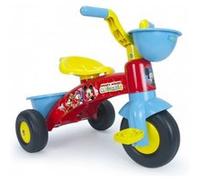 Tricycle MICKEY avec benne et panier avant Rouge, Jaunet & Bleu G