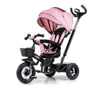Tricycle Milly Mally Movi Noir-Rose