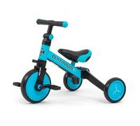 Tricycle - Milly Mally - Optimus 3-en-1 - Bleu - Âge 18 mois à 4 ans - Acier