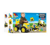 Tricycle Moltó Trucks and blocks 89 cm