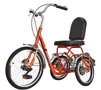 Tricycle pliable pour adulte avec panier amovible, cadre en acier au carbone bas pour une conduite facile et un rangement pratique