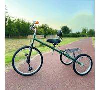 Tricycle Pliant D'extérieur - Vélo d'exercice Rétro Léger for Adultes, Idéal for Les Balades Tranquilles Et Les Courses(Type 4)