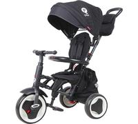 Tricycle pour enfants avec barre de guidage Qplay Rito Plus noir
