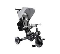 Tricycle pour Enfants MoMi 4en1 SOLIVIA avec poignée télescopique, Harnais de sécurité 5 Points, pour Enfants à partir de 12 Mois, avec Capote Pare-Soleil, Roues en PU, Sac et Porte-gobelet