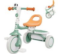 Tricycle pour Tout-Petit Besrey avec Sonnette pour Enfants de 2 à 4 Ans