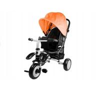 Tricycle PRO400 Orange Fonction couchée Guidon Roues en mousse Tricycle pour enfants