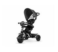 Tricycle - QPLAY - Cosy - Noir - Siège réglable - Ceintures de sécurité 5 points - Roues EVA silencieuses