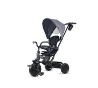 Tricycle - QPLAY - Elite Platinum - Gris - 4-en-1 - Siège pivotant 360°