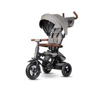 Tricycle Qplay Rito Deluxe Caoutchouc Gris Marron G