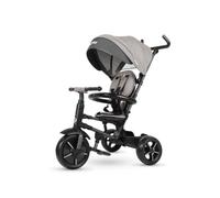 Tricycle enfant avec barre de guidage Qplay Rito Star gris