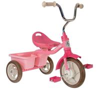Tricycle rose 10 transporter 2/5 ans