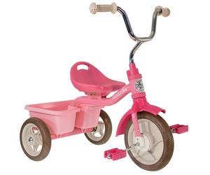 Tricycle rose 10 transporter 2/5 ans