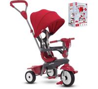 Tricycle - SmarTrike - Breeze Plus - Rouge - 4 en 1 - Sécurité accrue - Pour enfants de 15 mois à 3 ans