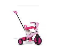 Tricycle - SMARTRIKE - Breeze - Rose - Evolutif - Sécurité 3 points