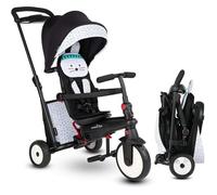 Tricycle - SmarTrike - STR 5 toTs Bunny noir/blanc - Pliant - Siège inclinable - Amortisseur avant