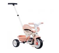 Smoby - Tricycle Be Move Confort Rose - Evolutif 3 en 1 - pour Les Enfants de 10 Mois à Plus de 3 Ans - 7600740419