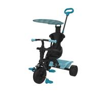Tricycle enfant Ã©volutif 4 en 1 unicorn mÃ©tal noir - bleu TU