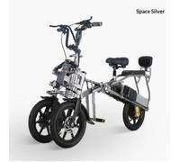 Tricycle Vélo électrique - Afeda - S6 - 500W - Double batterie 15.6AH - 14 pouces