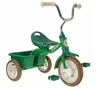 Tricycle vert 10 transporter 2/5 ans