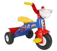 Tricycle Volare Marvel Spidey pour garçons en bleu - Idéal pour les enfants de 1 à 3 ans