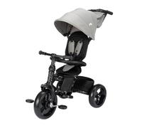 Bebeconfort Windy, Tricycle Bébé avec Poignée Parent, 0-25 kg, Tinted Grey | Vélo Bébé, Taille Réglable, 10 Mois-4 Ans, Siège Confortable et Réversible, Capote de Protection, Pliage Compact