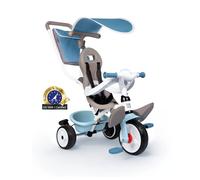 Smoby Tricycle évolutif enfant Baby Balade bleu clair 741400