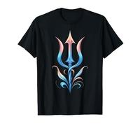 Trident de Poséidon dans le style pastel de Noël T-Shirt