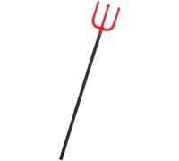 Trident du diable, rouge et noir, 3 pièces, 110 cm (US)